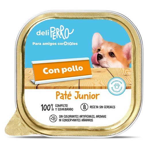 DIA DELIPERRO Paté cão Júnior de Frango 300 g