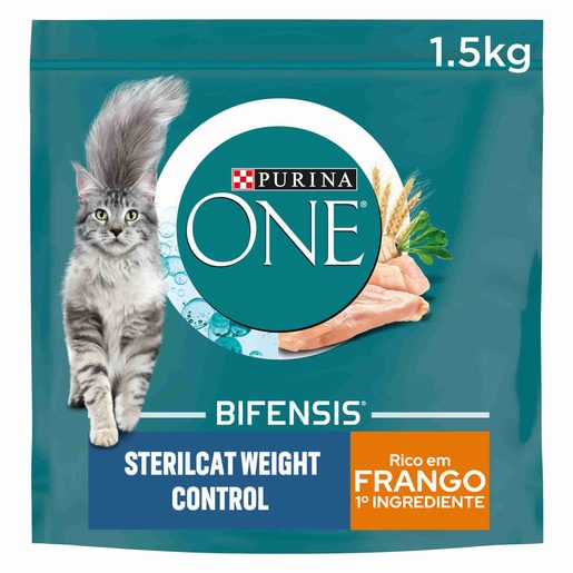 PURINA ONE Ração Seca Gato Steril Controlo de Peso 1,5 kg PURINA ONE Ração Seca Gato Steril Controlo de Peso 1,5 kg