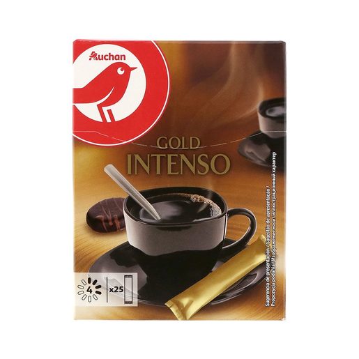 AUCHAN Café Solúvel Intense 25 un AUCHAN Café Solúvel Intense 25 un