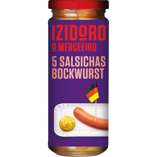 IZIDORO Salsichas Bockwurst 5 un