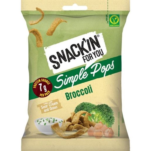 SANCK'S In For You Snack Brócolos Simple Pops  40 g