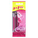 GILLETTE Máquina de Barbear Descartável Blue II Plus 6 un GILLETTE Máquina de Barbear Descartável Blue II Plus 6 un