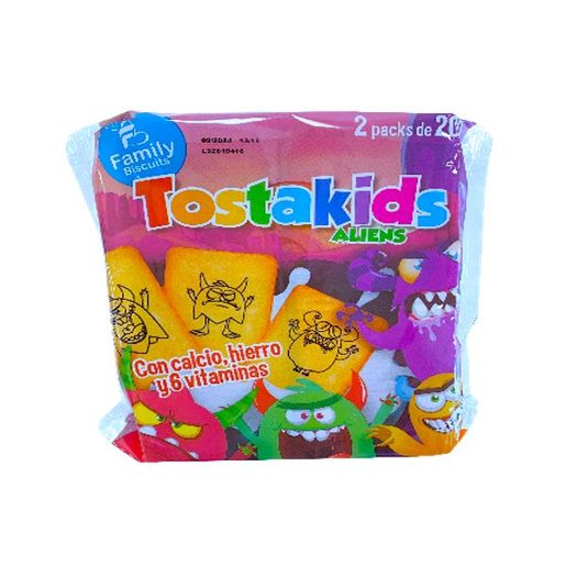 FAMILY BISCUITS Bolachas Tostakids 400 g