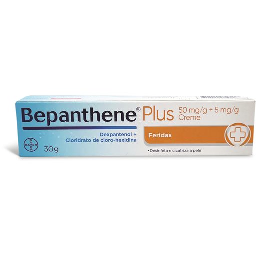 BEPANTHENE PLUS 50 mg/g + 5 mg/g Creme 30 g