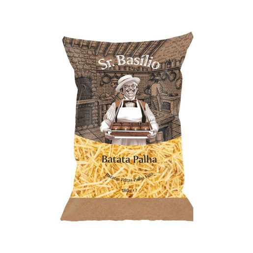 SR.BASÍLIO Batata Frita Palha Finíssima 180 g