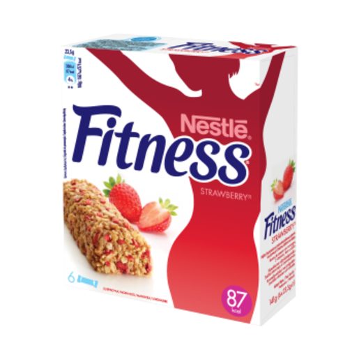 FITNESS Barras Morango Nestlé 141 g FITNESS Barras Morango Nestlé 141 g