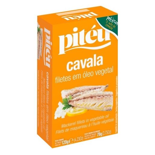 PITÉU Filetes de Cavala 120 g