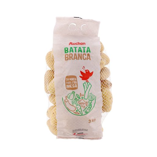 AUCHAN Batata Branca 3 kg AUCHAN Batata Branca 3 kg