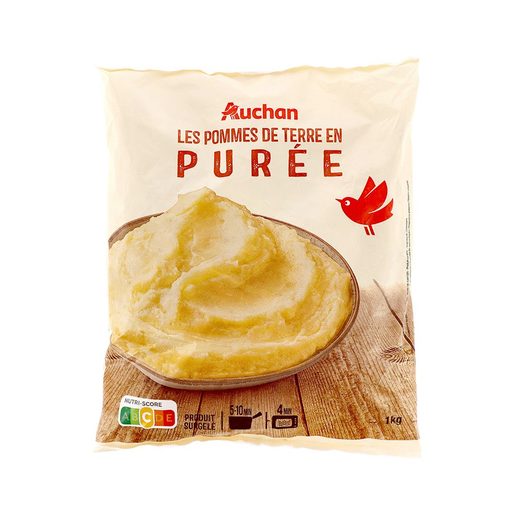 AUCHAN Puré de Batata 1 kg