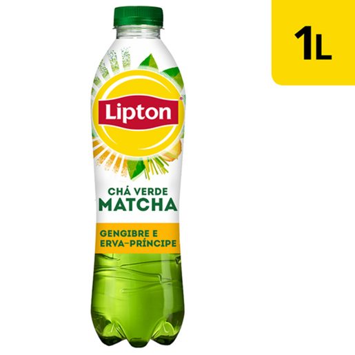 LIPTON Ice Tea Chá Verde Matcha Gengibre e Erva Princípe 1 L