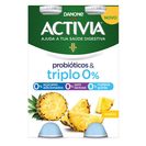 ACTIVIA Iogurte Líquido Magro Triplo 0% Bifidus Ananás 4x155 g ACTIVIA Iogurte Líquido Magro Triplo 0% Bifidus Ananás 4x155 g