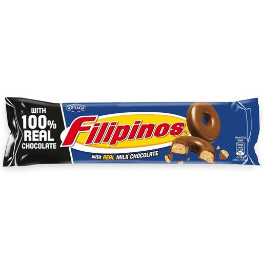 FILIPINOS Bolachas Choco Chocolate de Leite 120 g
