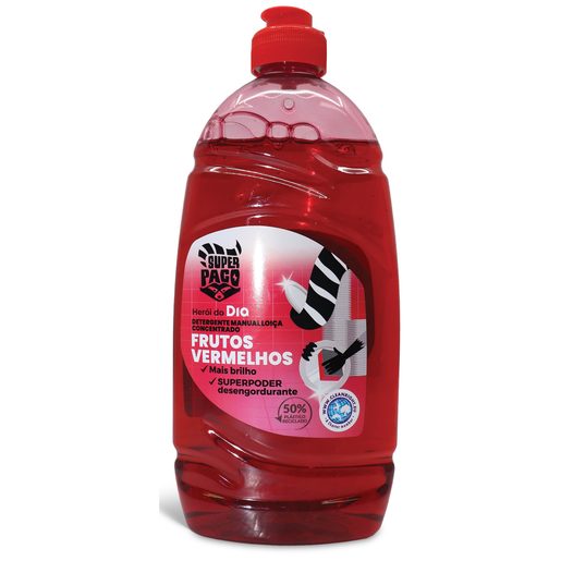 DIA SUPER PACO Detergente Loiça Concentrado Frutos Vermelhos 500 ml