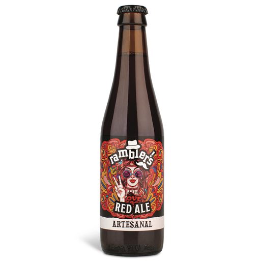 DIA RAMBLER'S Cerveja com Álcool Red ALE Artesanal 330 ml