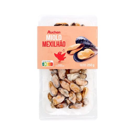AUCHAN Miolo de Mexilhão Ultracongelado 250 g AUCHAN Miolo de Mexilhão Ultracongelado 250 g