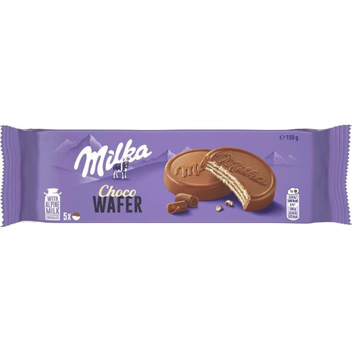 MILKA Bolachas Choco Wafer 150 g