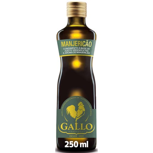 GALLO Condimento de Azeite Aromatizado com Manjericão 250 ml