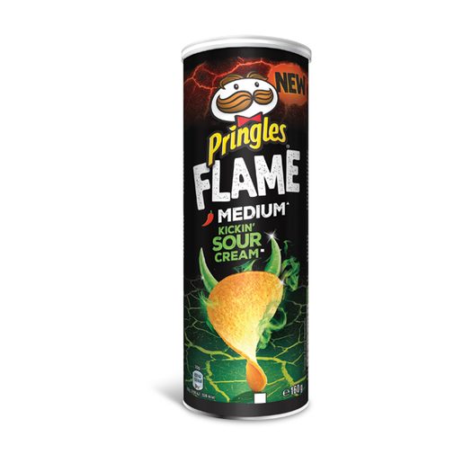 PRINGLES Flame Natas e Cebola 160 g