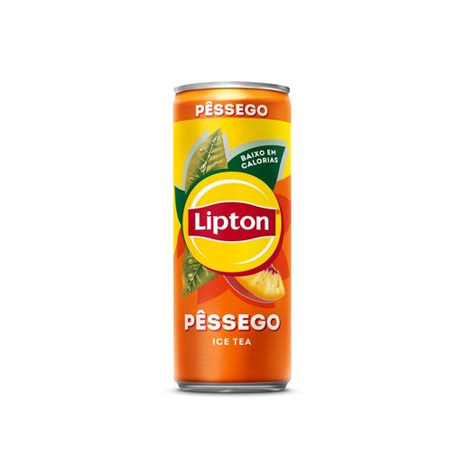 LIPTON Ice Tea Pêssego Lata 250 ml