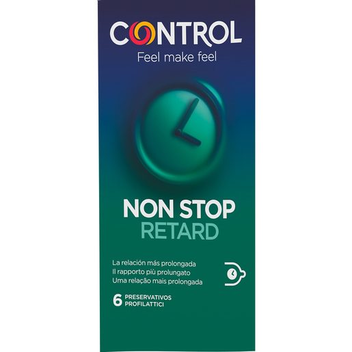 CONTROL Preservativos Non Stop Retard 6 un