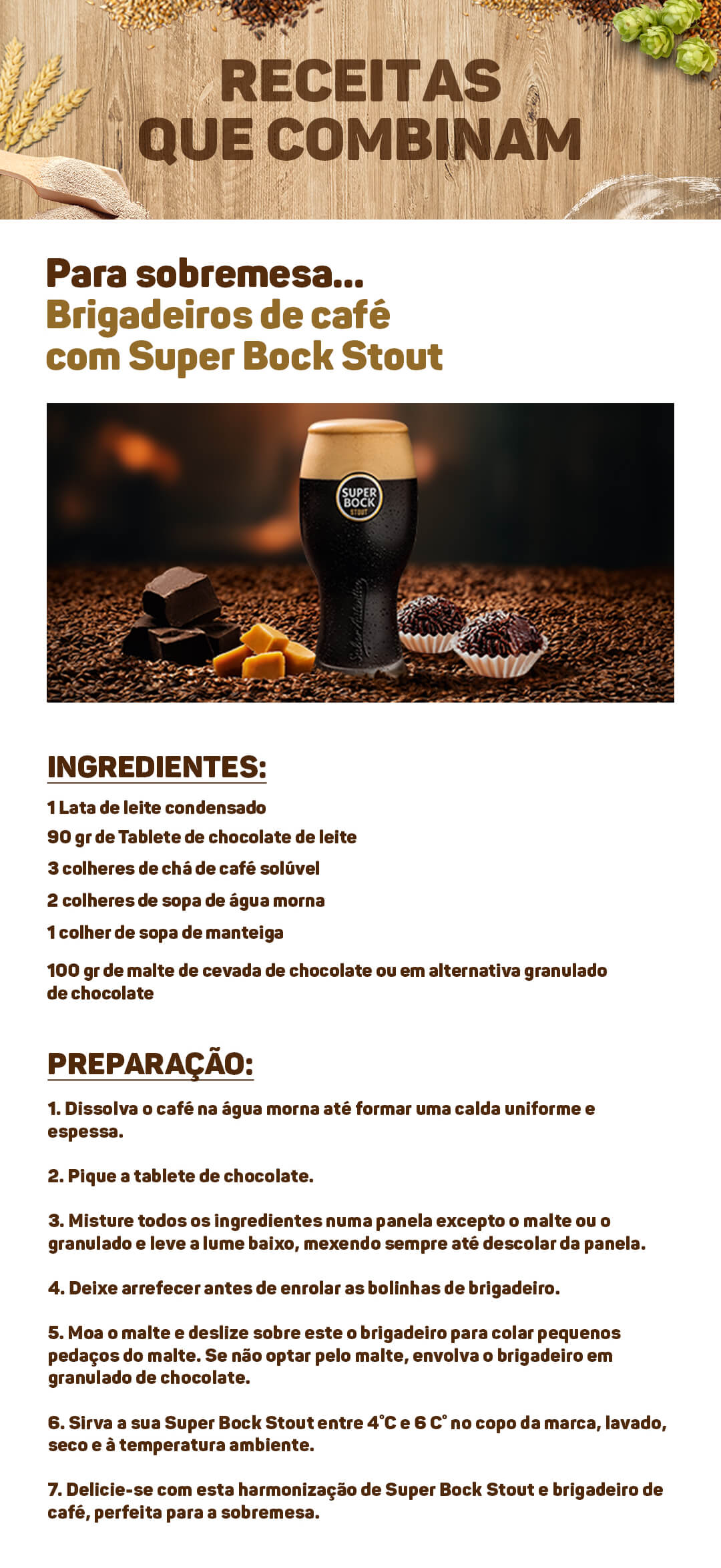 brigadeiro de cafe com stout