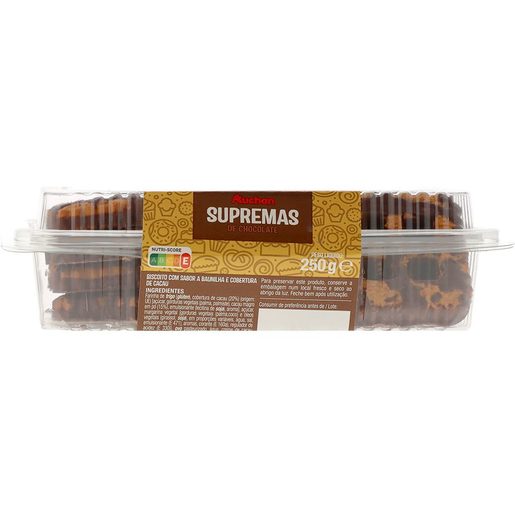 AUCHAN Supremas de Chocolate 250 g AUCHAN Supremas de Chocolate 250 g
