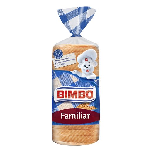 BIMBO Pão de Forma Com Côdea Familiar 700 g