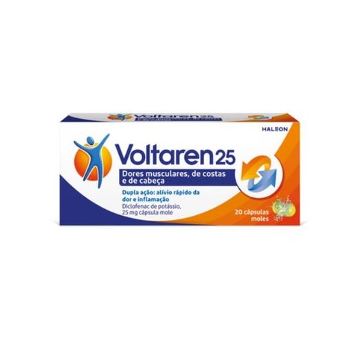 VOLTAREN 25 mg Cápsula Mole 20 un