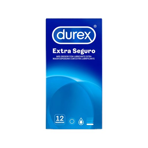 DUREX Preservativo Extra Seguro 12 un