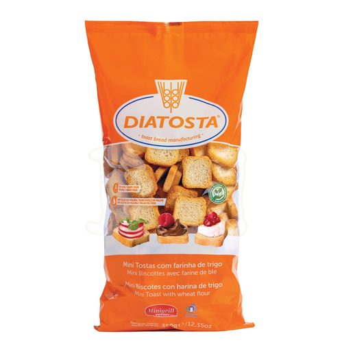 DIATOSTA Mini Tosta Minigrill Pacotão 350 g