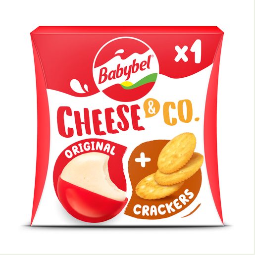 BABYBEL Queijo Mini Cheese & Crackers 40 g