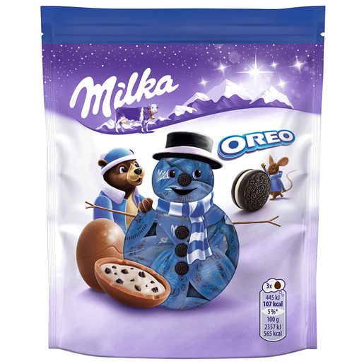 MILKA Bombons de Natal Oreo 86 g