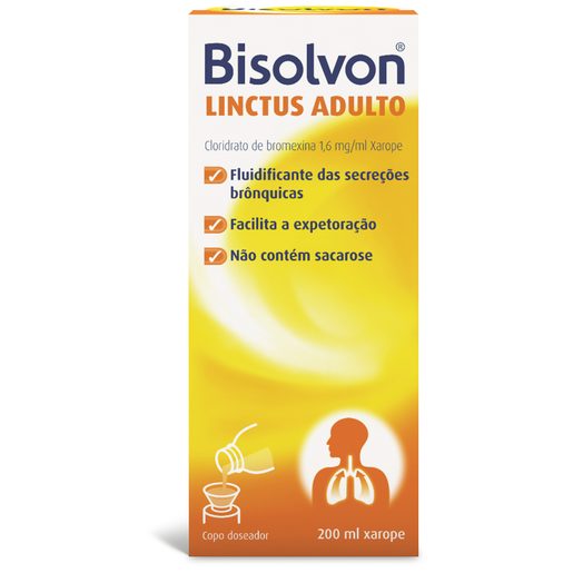 BISOLVON Linctus Adulto 1,6 mg/ml Xarope 200 ml