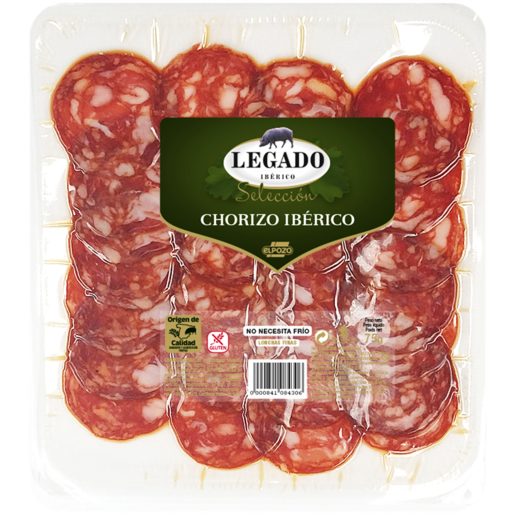 ELPOZO Chouriço Ibérico Fatiado 75 g