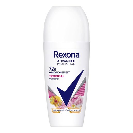REXONA Desodorizante Roll-on Tropical 50 ml