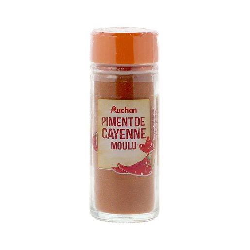 AUCHAN Pimenta Cayenne Moida em Frasco 38 g