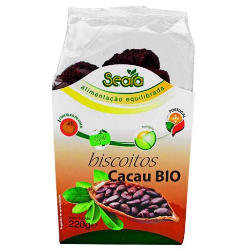 SEARA Biscoitos de Cacau Biológicos 220 g