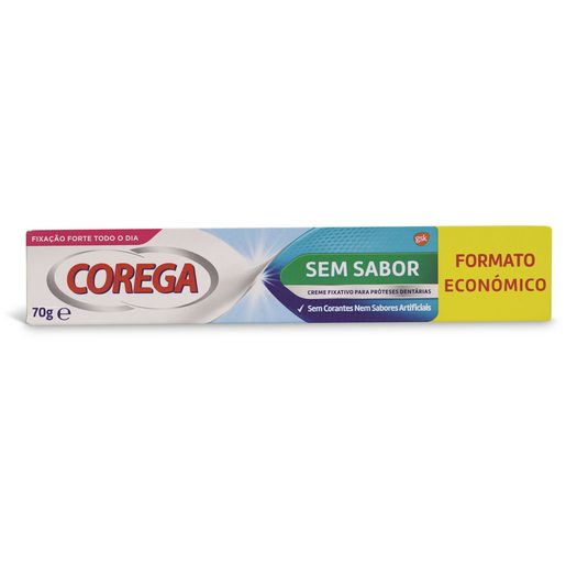 COREGA Sem Sabor Creme Fixativo 70 g COREGA Sem Sabor Creme Fixativo 70 g