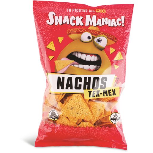 DIA SNACK MANIAC! Aperitivos Nachos Tex-Mex 150 g