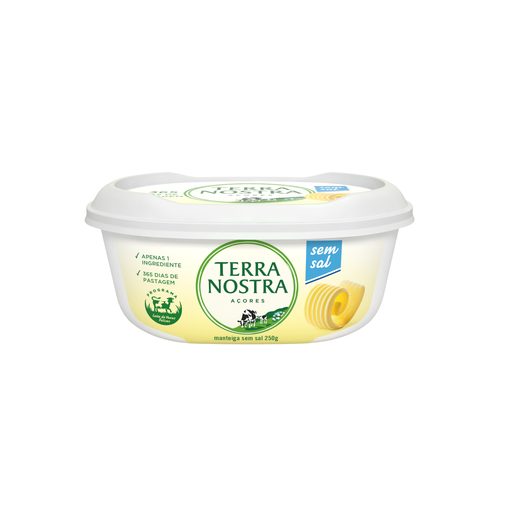 TERRA NOSTRA Manteiga Sem Sal 250 g