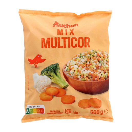 AUCHAN Riced Veggies Mix Multicor 500 g