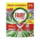 FAIRY Detergente Máquina Loiça Pastihas Platium Plus Limão 71 un FAIRY Detergente Máquina Loiça Pastihas Platium Plus Limão 71 un