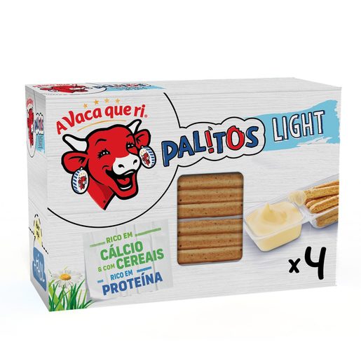 A VACA QUE RI Queijo Fundido Palitos Light 4x35 g A VACA QUE RI Queijo Fundido Palitos Light 4x35 g