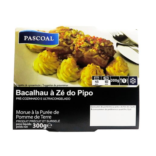 PASCOAL Bacalhau Zé do Pipo 300 g