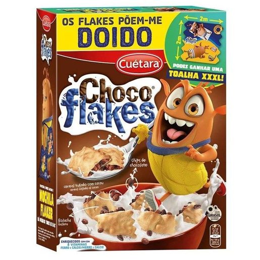 CUÉTARA Bolachas Chocoflakes 500 g CUÉTARA Bolachas Chocoflakes 500 g