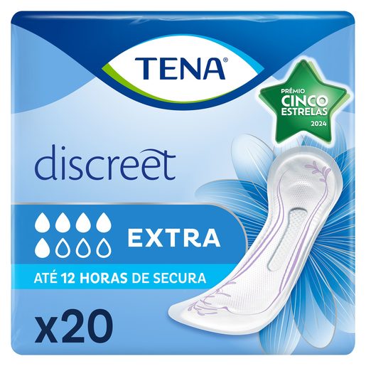 TENA Discreet Pensos Incontinência Mulher Extra 20 un