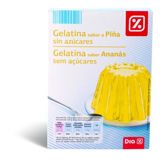 DIA Gelatina Sem Açúcar Ananás 84 g