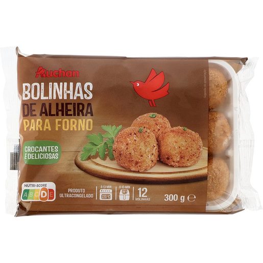 AUCHAN Bolinhas de Alheira para Forno e Air-Fryer 300 g