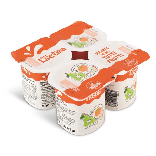 DIA LÁCTEA Iogurte Aroma Tutti Frutti 4x125 g