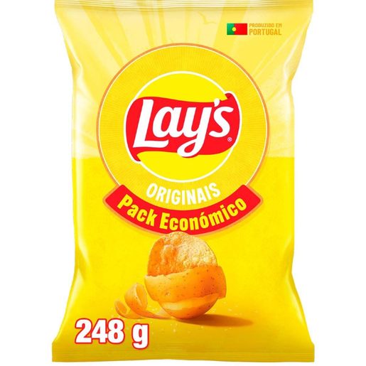 LAY'S Batata Frita Pacote Económico 248 g LAY'S Batata Frita Pacote Económico 248 g